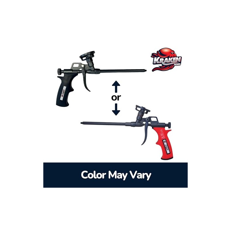 Kraken Bond PRO Foam Gun - 8 Inch Durable Spray