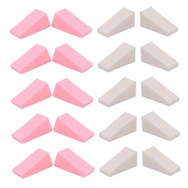 OATIPHO 50pcs Makeup Puff Set Dry Wet Dual-use Sponges Save Powder Fluffy Comfortable Touch Quick Makeup