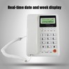Home Hotel Wired Corded Desktop Telephone Office Landline Telephone