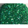 Sequins 8mm 1000/Pkg Crazy Dots Finish Emerald Green