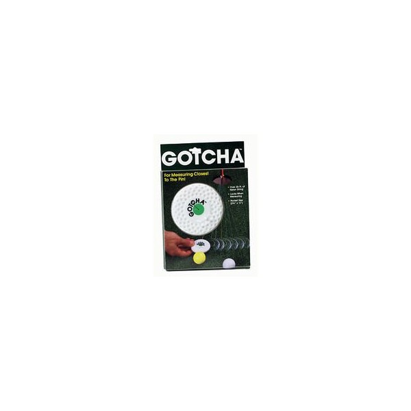 Gotcha Golf Tape Measure Closest To Pin Fits In Bag NEW