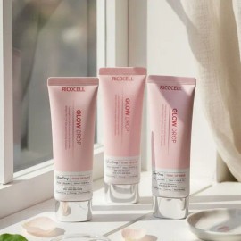 Lycocell (Discount event) Ricocell Glowdrop Radiance + Tone-Up Sun Cream 50ml 1+1 SPF50+ PA++++ (Fadefree hypoallergenic eye irritation care) / (할인행사)리코셀 글로우드롭 광채+톤업 선크림 50ml 1+1 SPF50+ PA++++ (파데프리 저자극 눈시림케어)
