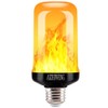 AIZHIWENG LED Flame Light Bulbs 4 Modes Fire Light Bulbs