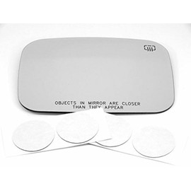 VAM Fits 03-09 Hummer H2 Right Passenger Heated Mirror Glass Lens w/Adhesive USA w/o Backing Plate