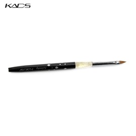 KADS kolinsky Sable Acrylic Nail Brush Fashion Acrylic Nail Brushes for Nail Art Size 4#