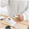 Beavorty False Eyelash Display Board Acrylic Grafting Eyelash Pallet Portable
