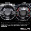 NYZAUTO Aluminum-Alloy Steering Wheel Paddle Shifter Extension Compatible with Subaru