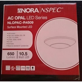 NORA  NSPEC NLOPAC-R4509 Warm White 27k New Old Stock