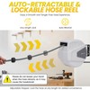 G GOOD GAIN Air Hose Reel Retractable 3/8 in x