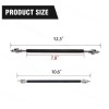 For Ford Fusion SE Front Bumper Lip Spoiler+Side Skirt+Rear Lip+Strut+Rods