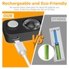 NIEGNOWOO LED Motion Sensor Puck Lights, Rechargeable Cabinet Lights, Stick