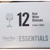 MARTHA STEWART ESSENTIALS 12-Pc. 5.75 oz. Red Wine Glasses Set