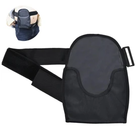 Ostomy Bag Cover, Waterproof Colostomy Bag Cover, Ostomy Support Pouch Cover with Adjustable Belt Hoop Hook, Washable Stoma Urostomy Ileostomy Bag for Men Women