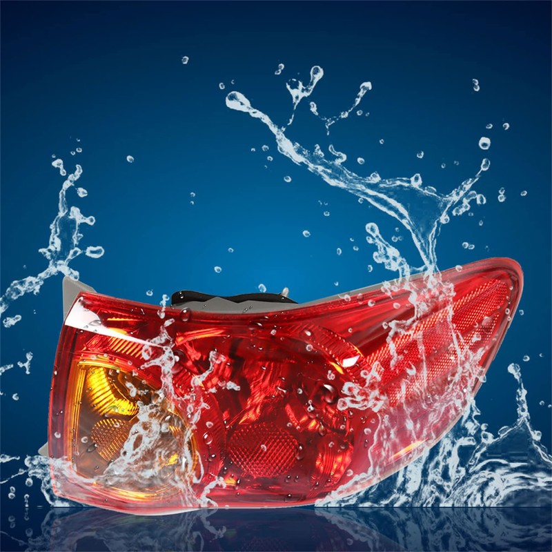 SEBLAFF 1-Pack Outer Piece Tail Light Assembly Replacement for 2009-2010