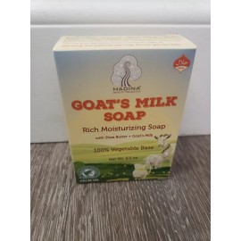 MADINA 2 Madina Goat's Milk African Black SOAP With Shea Butter Vegetarian/Hal