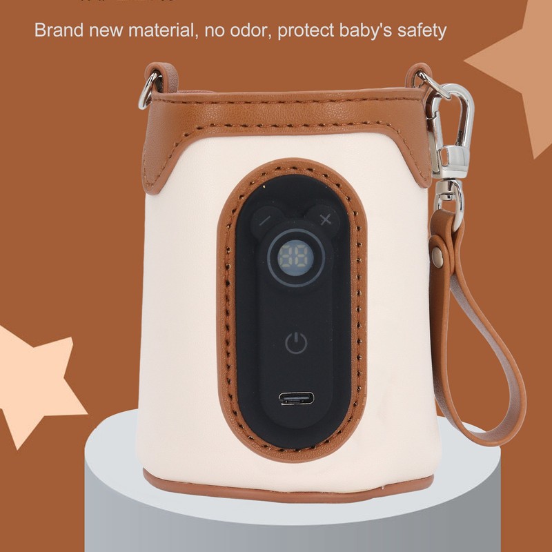 Baby Bottle Warmer USB Powered 26 Gears Temperature Adjustable Portable