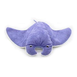 Les Déglingos PTIPOTOS by Mentalou Manta Raie Mama/Baby, Purple, 72 cm, Plush Toy, Very Soft, Gift for a Birth, 72 cm
