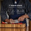 KYOKU Nakiri Knife - 7" - Shogun Series - Japanese