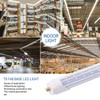 WAHADI 6-Pack 5FT 48W T8 LED Tube Light Daylight 6000k