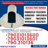 Whole Parts Range Selector Stove Knob Replacement Part # 318602603