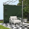 Outsunny Gazebo Side Panel, Canopy Sidewall Panel with 4 Mesh