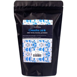 Valrhona Caraïbe 66-Percent-Cocoa Grand Cru Blend Dark Chocolate Feves, 1 Pound