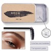 2 Pack Eyebrow Soap Kit, 4D Brows Gel Long Lasting