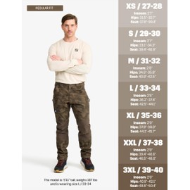 RevolutionRace Men’s Nordwand Pro Pants, Durable and Ventilated Pants for All Outdoor Activities, Earth Camo, XL