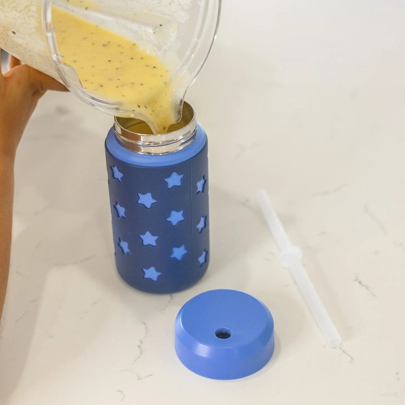 MontiiCo Fusion Insulated Smoothie Cup with Sleeve 350ml, Floss