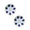 2 x Melamine Saucers Traditional Style Turkish Tea Coasters Coffee