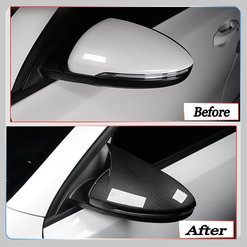 MXkanos Side Mirror Cover, for Kia Forte 2019 2020 2021
