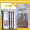 Bi-fold Door Hardware Repair Kit - 4 Pack Closet Door