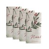 Elrene Home Fashions Holiday Tree Trimmings Cloth Napkin Set of
