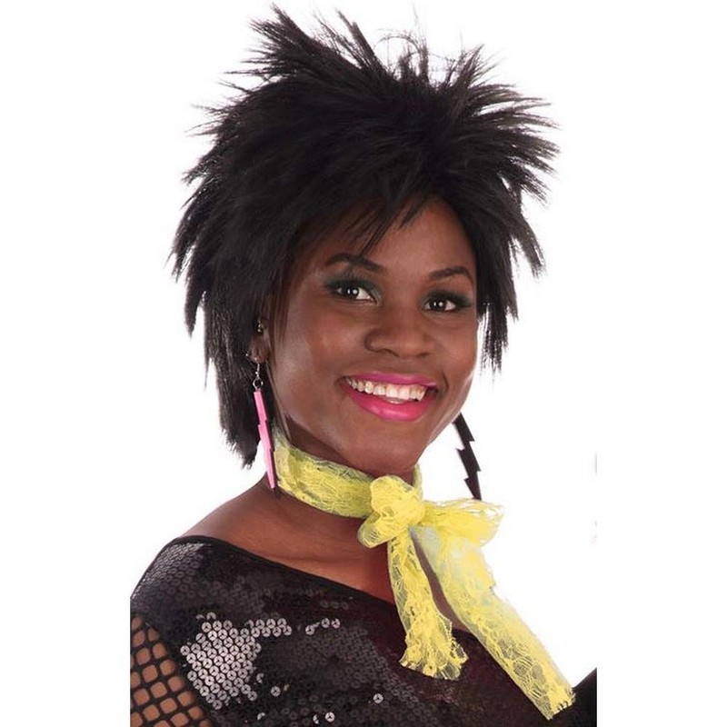 Bristol Novelty BA208 80’s Neon Lace Scarf | For Women