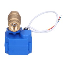 Motorized Ball Valve DN15 Brass Mini Electric Hydraulic Pipe Fittings with Indication DC9‑24V