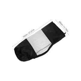 BESPORTBLE Yoga Mat Tote Bag 2 Pack Storage Organizer Mesh Exercise Bag Oxford Yoga Mat Holder Shoulder