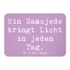 Mr. & Mrs. Panda Magnet Spruch Samojede Licht - Geschenk,