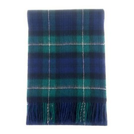 100% Soft Lambswool Clan Tartan Scarf Unisex 30cm x 180cm (Forbes)