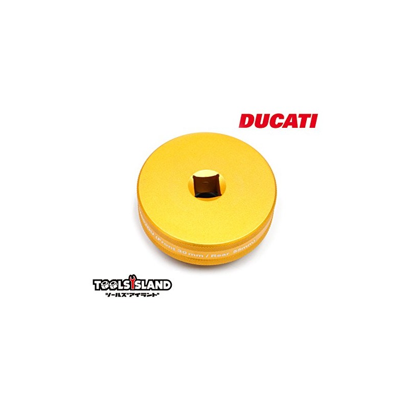 ドゥカティ対応 ホイールナットレンチ アルミ製 リア55mm フロント30mm TH640