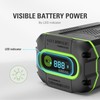 Greenworks 82V 2.5Ah Battery with Bluetooth and Digital Readout