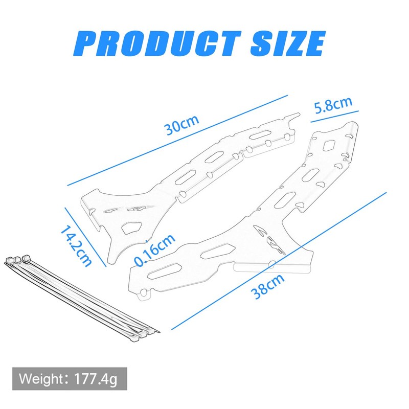 CRF300L Frame Guard Accessories Compatible with CRF 300L Rally 2021-2025