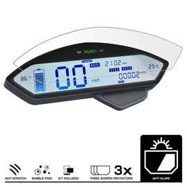 Speedo Angels Dashboard Screen Protector compatible with ES1-PRO (2020-) 3 x Anti Glare