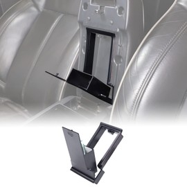 Car Armrest Hidden Storage Box Compatible with Hummer H3 2005-2009 Center Console Handrail Privacy Storage Box Organizer Tray Armrest Storage Box Container Insert Pallet Manager Interior Accessories