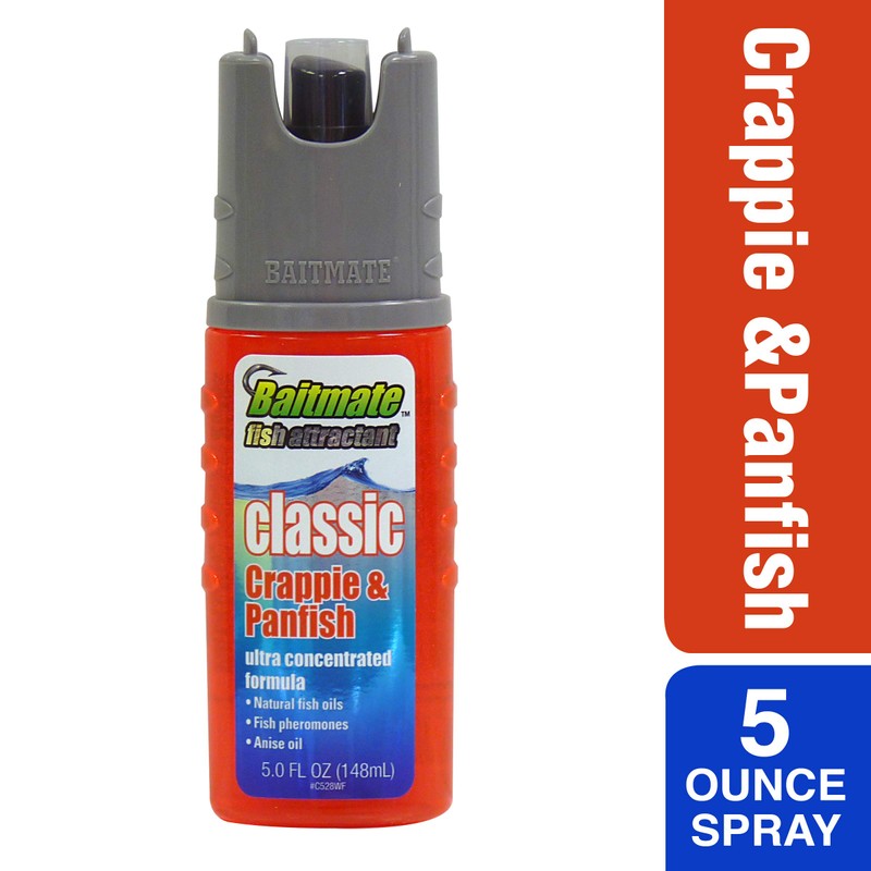 Baitmate Fish Attractant Classic Crappie and Panfish Scent, 5 Fluid-Ounce