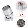 HATOOLHA® 360 Degree Swivel Faucet Aerator Filter Adapter for Kitchen