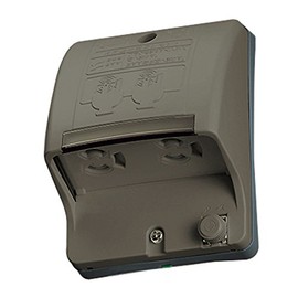 東芝raitekku Rainproof Shape IPX3 Earth Terminal with Grounded Waterproof Double Outlet 2 Pcs for dc1092e Tee