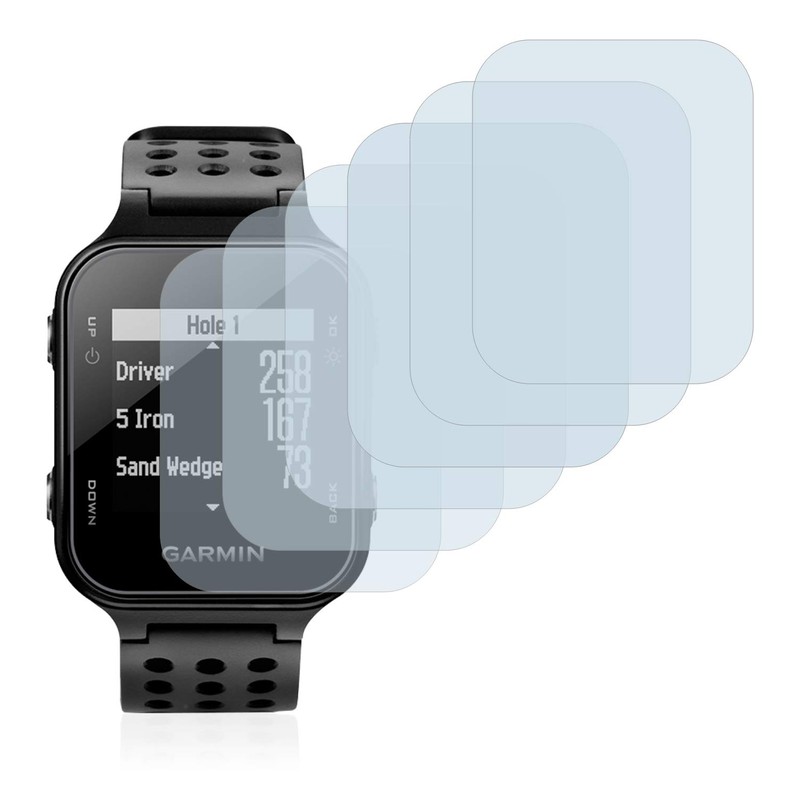 Savvies 6 Pack Screen Protector compatible with Garmin Approach S20
