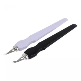 V형 손톱 손질 밀대-색상랜덤 1p 굳은살 제거 네일 케어 V-Shaped Nail Care Pusher & Cuticle Remover - Random Color, 1pc