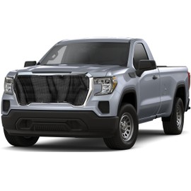 GrilleAdz Premium Black Mesh Bug Screen for 2019-2021 GMC Sierra 1500 New Body Style (901-38)