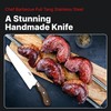 Brazilian Flame Chef Barbecue Full Tang 10” Full Tang Stainless
